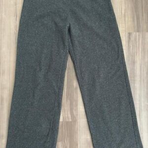 The North Face grey fleece sweatpants Size M